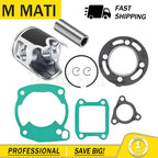 Top End Rebuild Kit Size B 47mm Piston Gaskets for Honda CR80R (1986–1991)