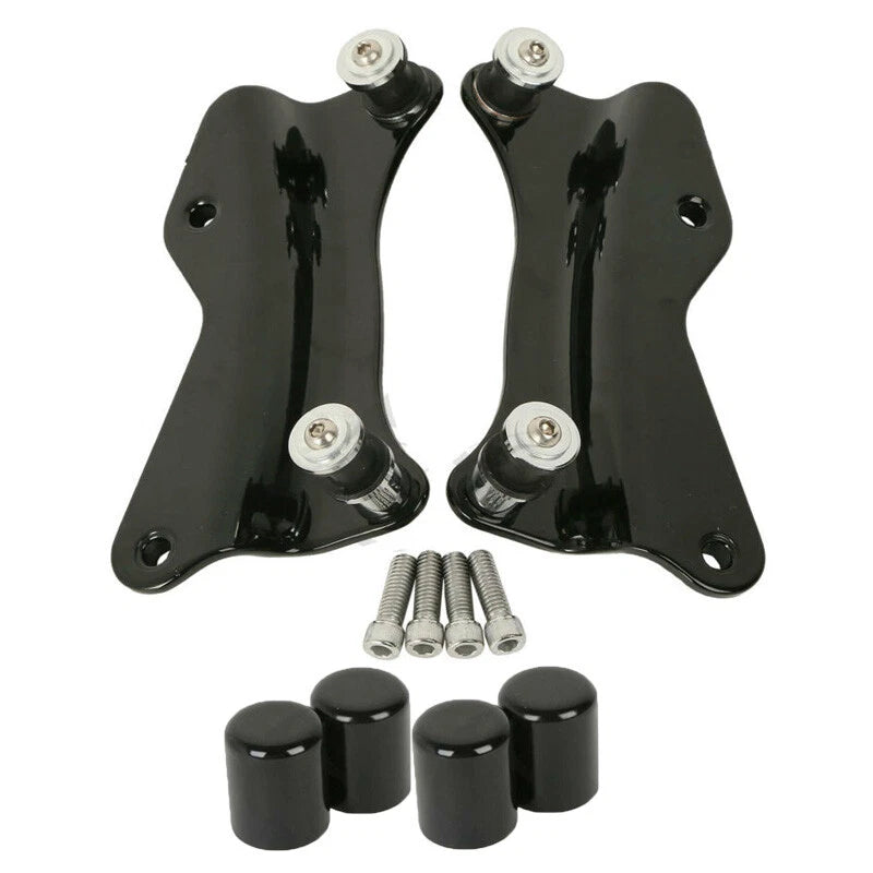 4 Point Docking Hardware Kit w/ Covers for Harley Touring (2014–2026)