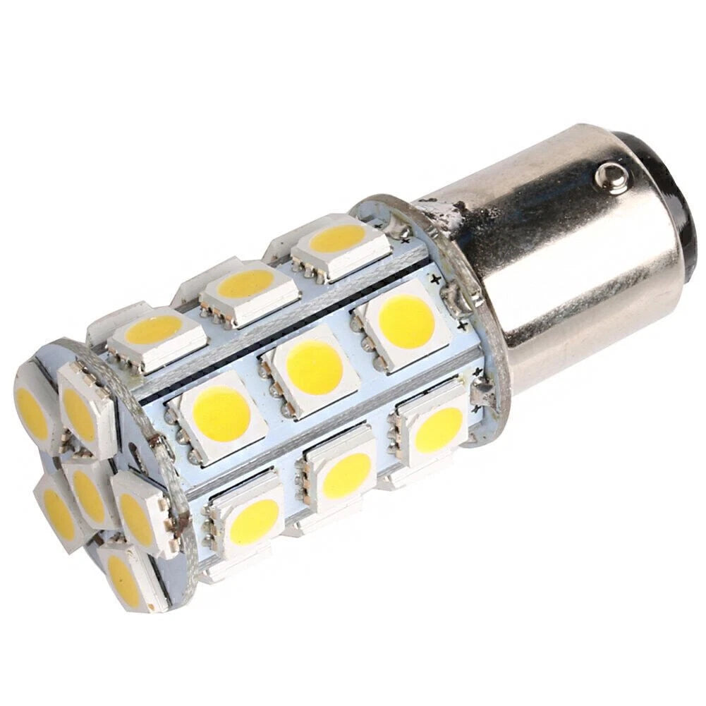 27-SMD BA15D LED Bulbs for Marine Boat Interior (AC/DC 24V)