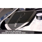 2pc Brushed Stainless Steel Side Fender Lettering for Dodge Challenger (2015–2023)