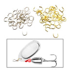 Set of 100 Spinnerbait Clevises for Fishing Lures Components
