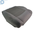 Front Driver Bottom Seat Cover for Jeep Wrangler (2007–2012) Gray Knit Fabric