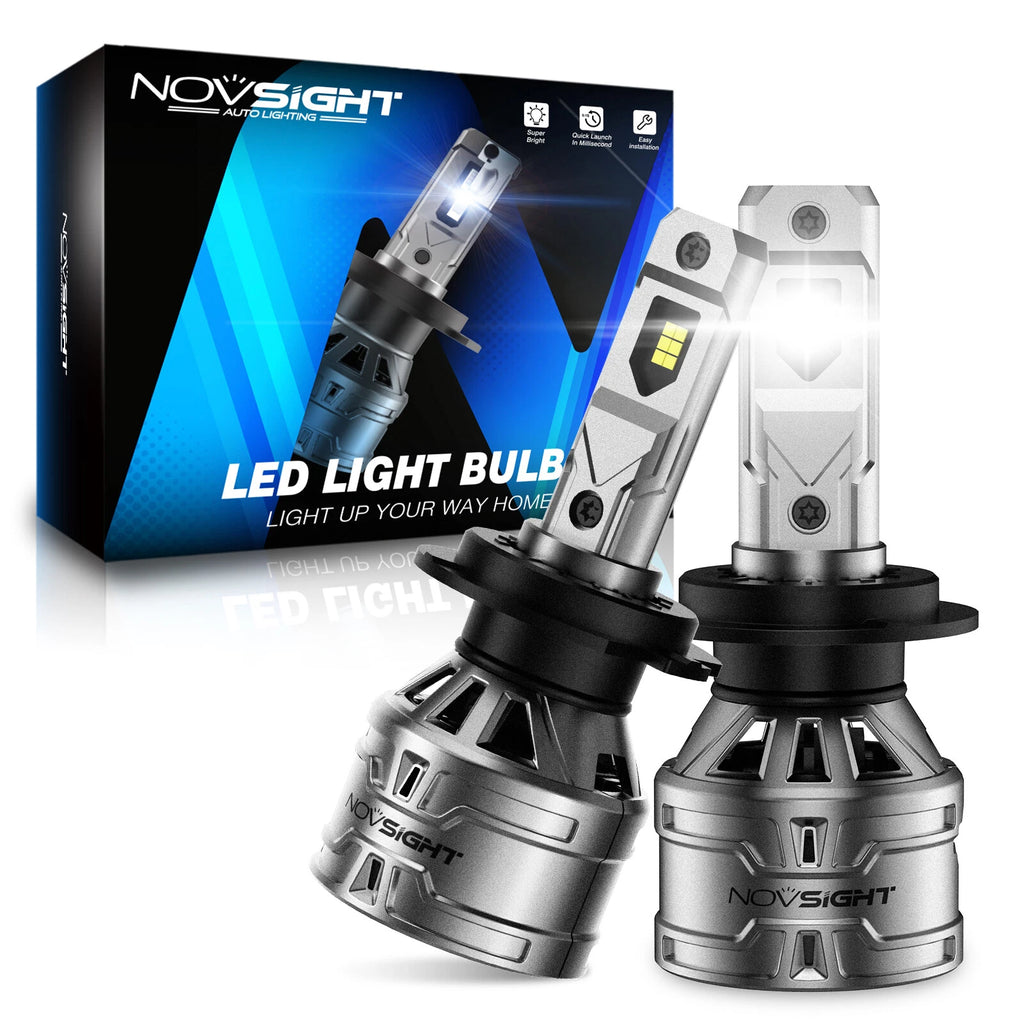 Set of 4 H7 H11 LED Headlight Bulbs for Conversion Kit (6500K)