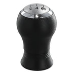 5 Speed Handball Gear Knob for - Black + Chrome