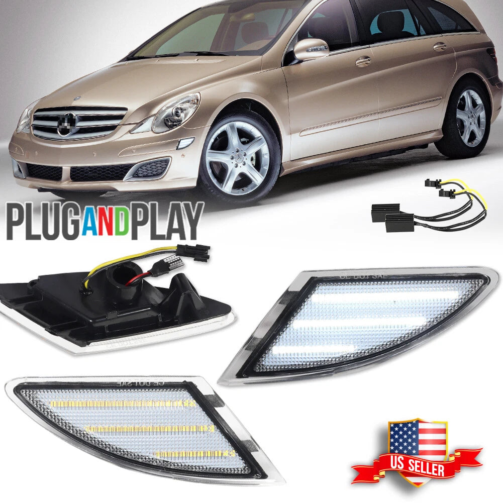 LED Side Marker Lights for Mercedes W251 R-Class (2006–2010)