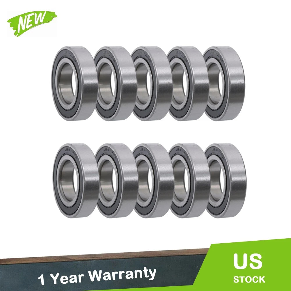 Set of 10 Deep Groove Ball Bearings for R18 (1-1/8" x 2-1/8" x 1/2")