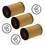 3PCS Oil Filters for Mercedes-Benz E-Class W212 W211 (2009–2018)