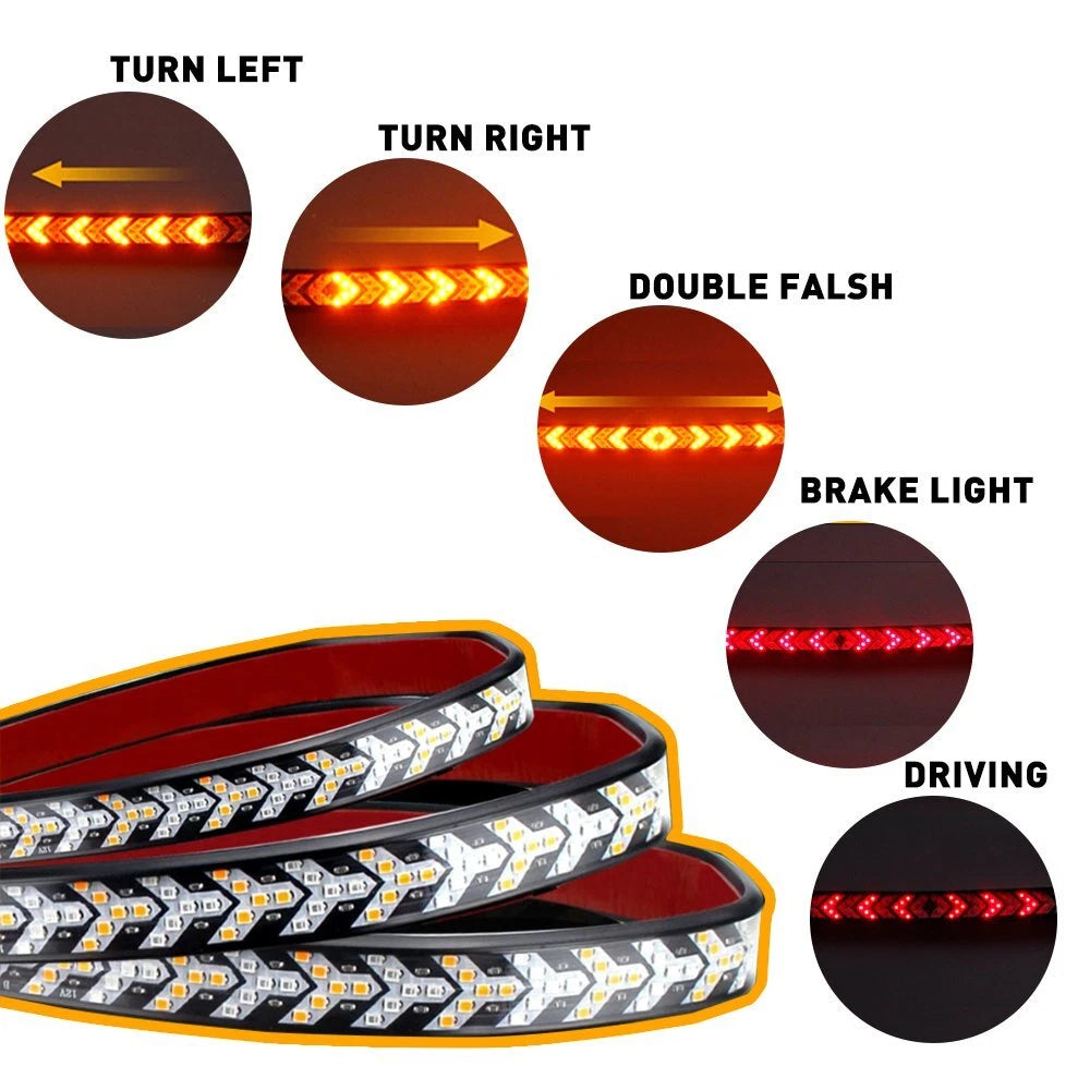 60" LED Truck Strip Tailgate Light Bar for Universal Fit