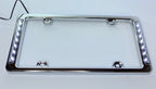 License Plate Frame White LED Reverse Light for Clear Lens Toyota Hilux (2005–2015)