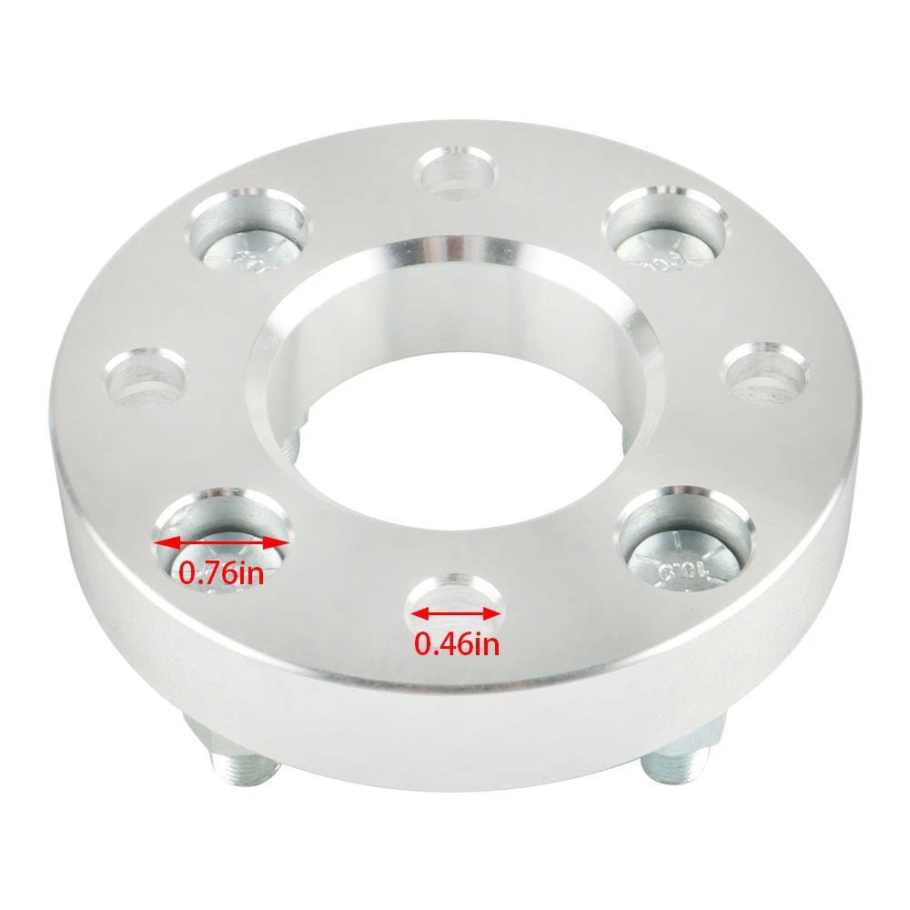 Set of 4 Wheel Flanges for Make Model (YYYY–YYYY) 1" 4x101.6mm