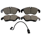 Set of 4 Akebono Euro Front Ceramic Brake Pads for Audi A4 A5 S4 S5 (2009–2020)