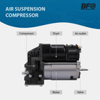 Suspension Compressor Air Pump for Mercedes Benz GL450 (2007–2012)