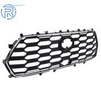 Front Bumper Grille for Toyota Sequoia (2023-2024) Black Chrome