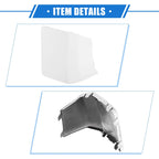Tow Eye Hook Cover for Subaru Impreza (2010–2014) - White