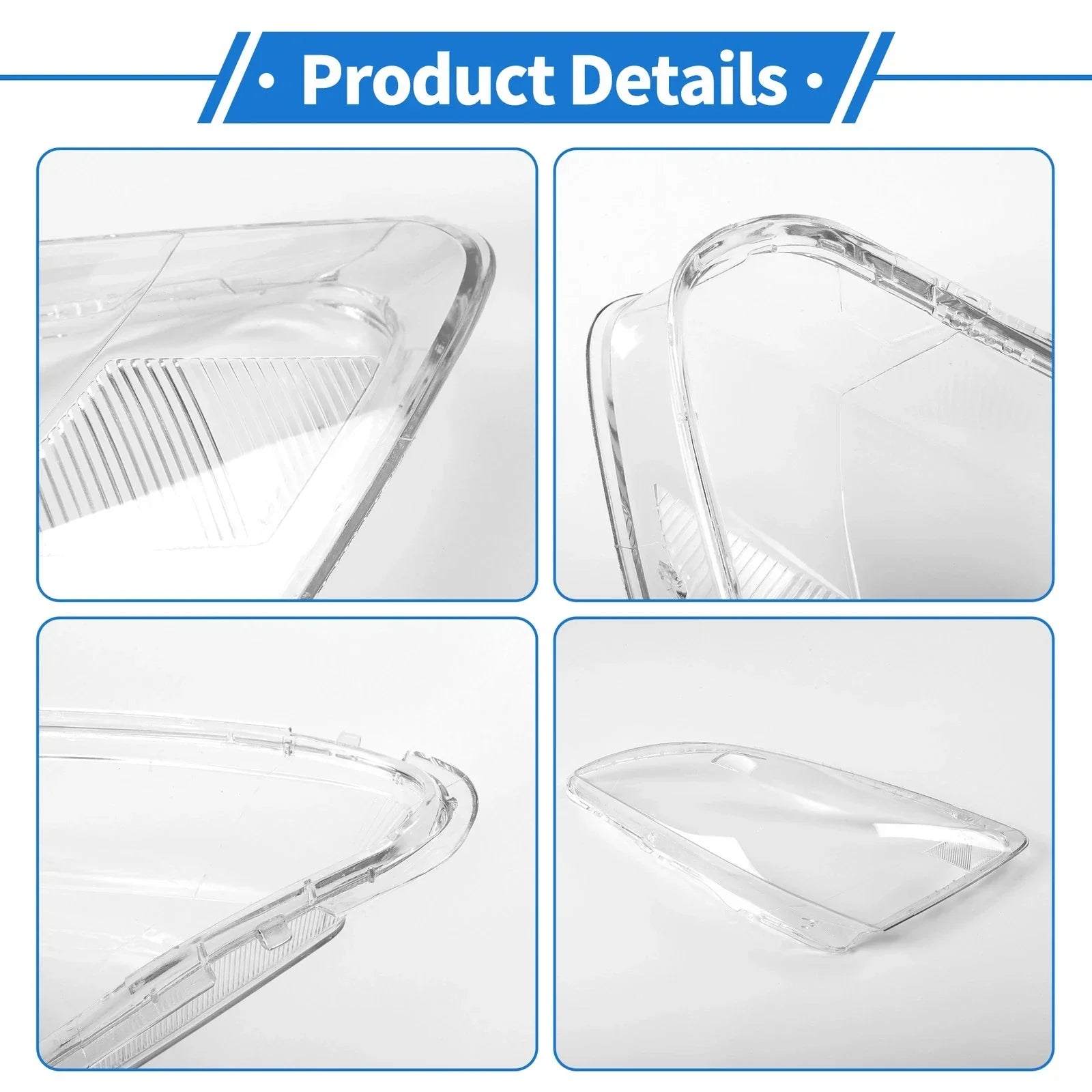 Car Front Left Headlight Lens Cover for Honda Accord (2003-2007)