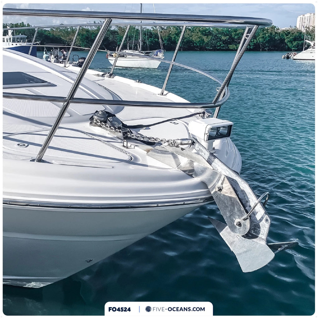 Windlass Anchor Rode 9/16"x200' Rope & 5/16"x20' G4 Chain for Marine Use
