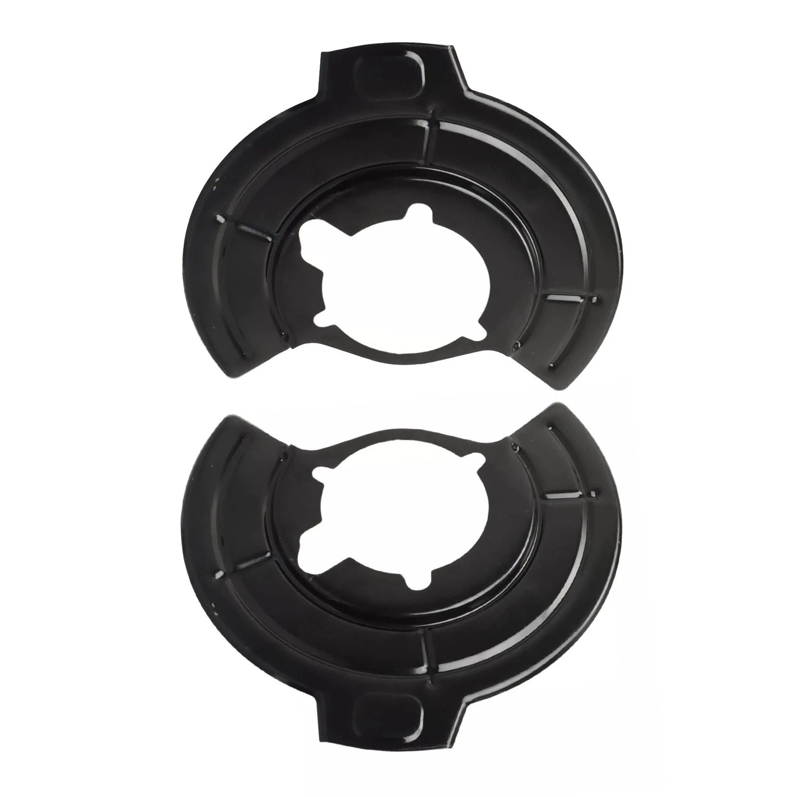 2 Piece Front Brake Disc Backing Plate Set for Jeep Wrangler JK (2007)