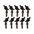 Set of 10 Ignition Coils for Ford F-250 F-350 Super Duty (2008–2010)
