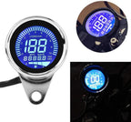 Digital Speedometer Tachometer Gauge for Universal Motorcycle 12V
