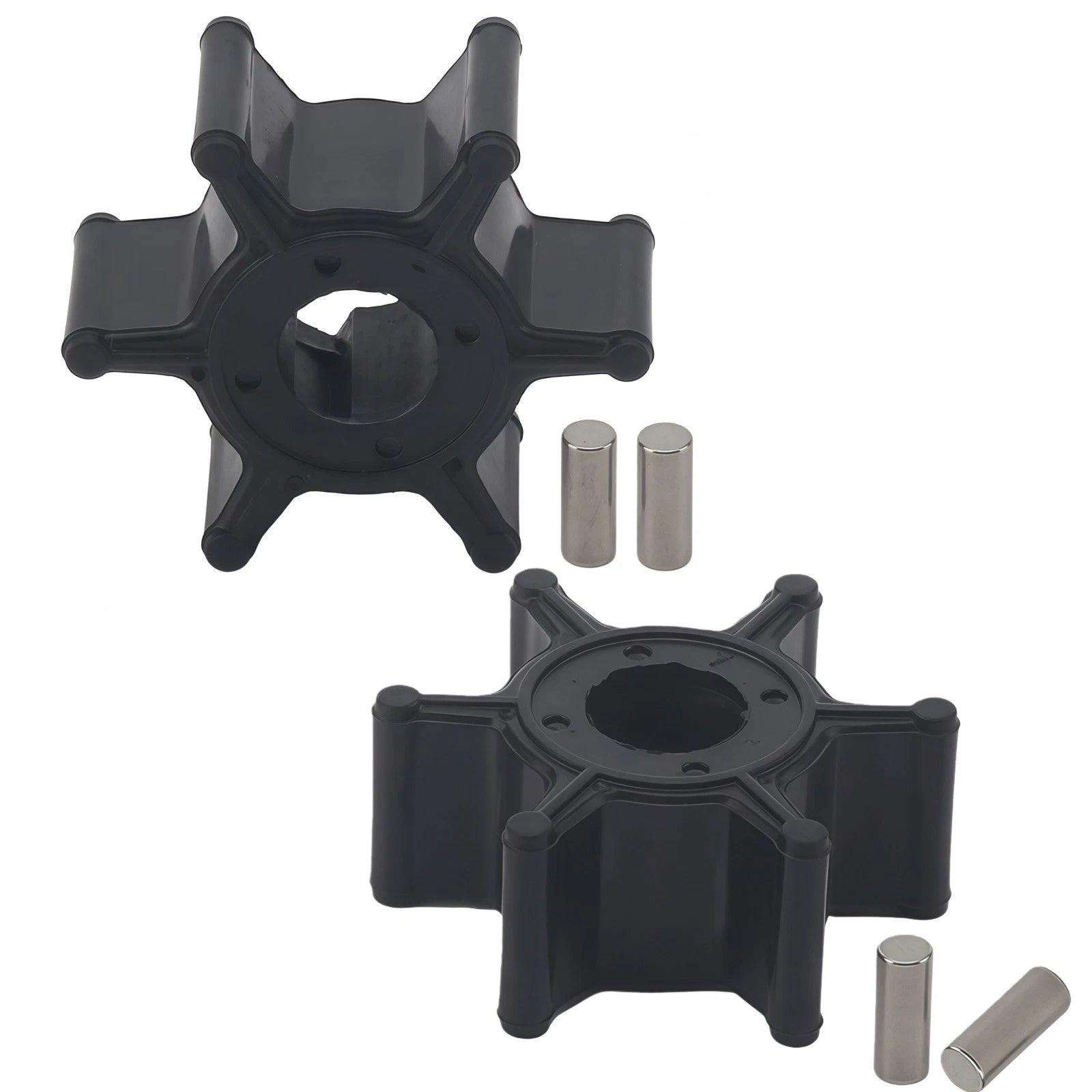6L5-44352-00 Water Pump Impeller & Pin for Yamaha Outboard (4 Stroke 2.5 HP)