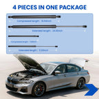 Set of 4 Hood Tailgate Gas Lift Supports for BMW X3 E83 (2004–2010)