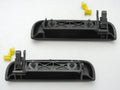 Black Front Outer Door Handles for 1995-2000 Toyota Tercel Soluna (2 x)