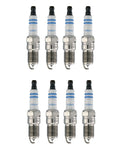 Set of 8 Bosch Double Iridium Spark Plugs for Chevy GMC 8.1L V8 (2001–2006)