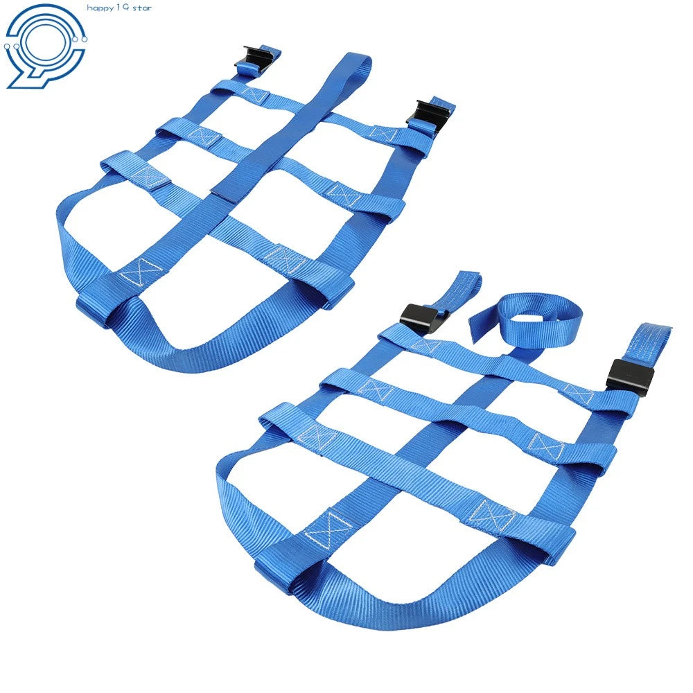 Set of 2 Heavy Duty Tire Tow Dolly Wheel Nets for Universal Fit