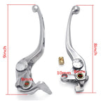 L/R Silver Brake Clutch Hand Lever for Suzuki GSX-R 1000 (2007–2008)