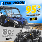 Front Flip Windshield for CFMOTO ZForce 500/800/1000 (2015–2023)