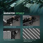 Radiator for Chevrolet Suburban Silverado 1500 GMC Yukon (2014–2016)