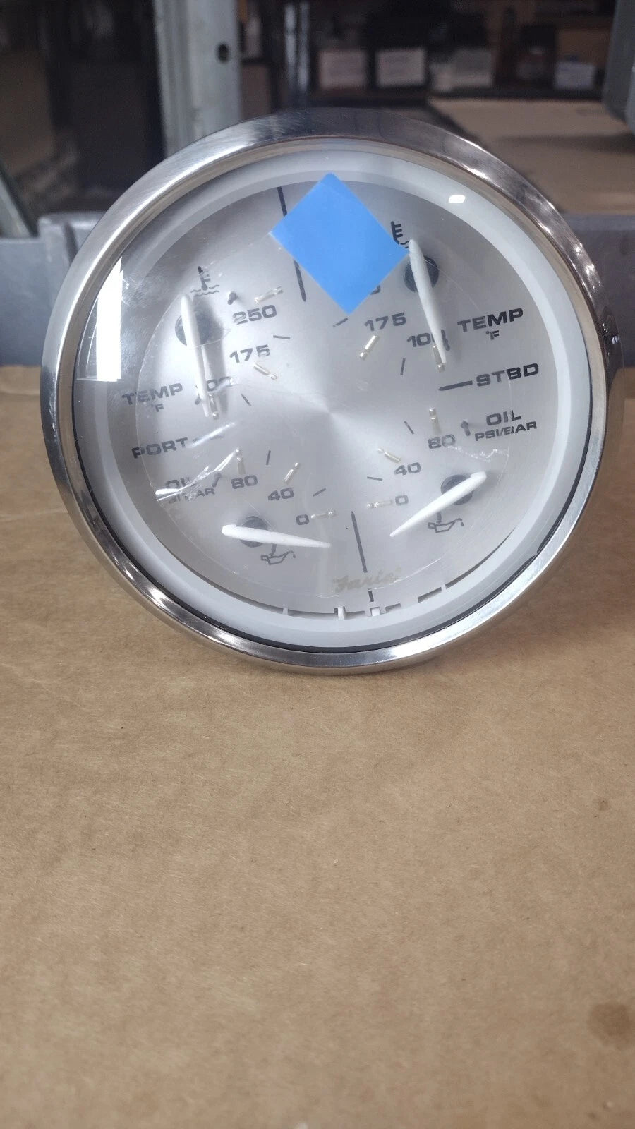 Faria 5" 4 in 1 Gauge for Rinker 206630 (NOS)