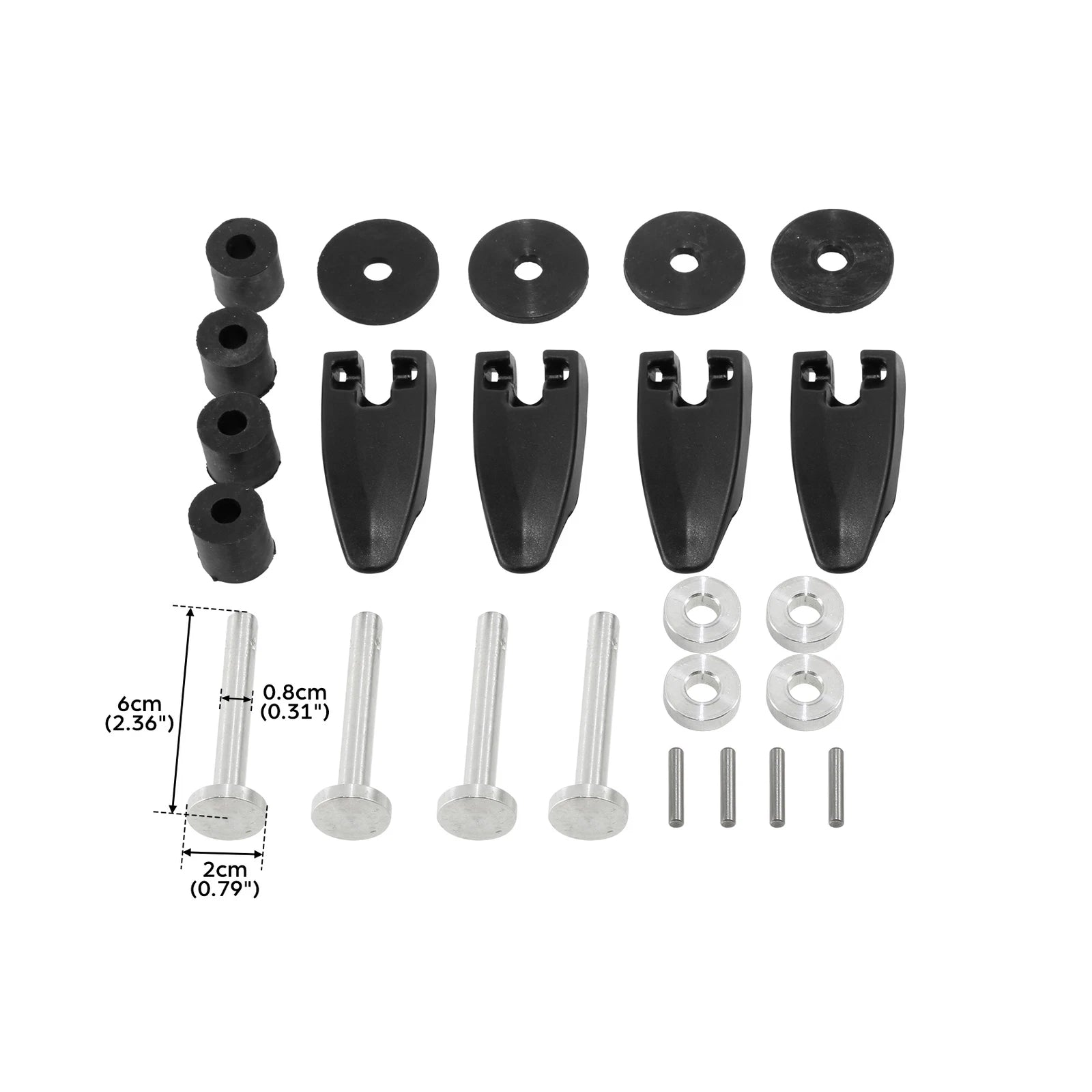 Saddlebag Quick Release Kit for Indian Chieftain Dark Horse Limited (2019–2025)
