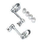 Adjustable Footrests Footpegs Peg Mount for Honda Goldwing GL1800 (2001–2010)