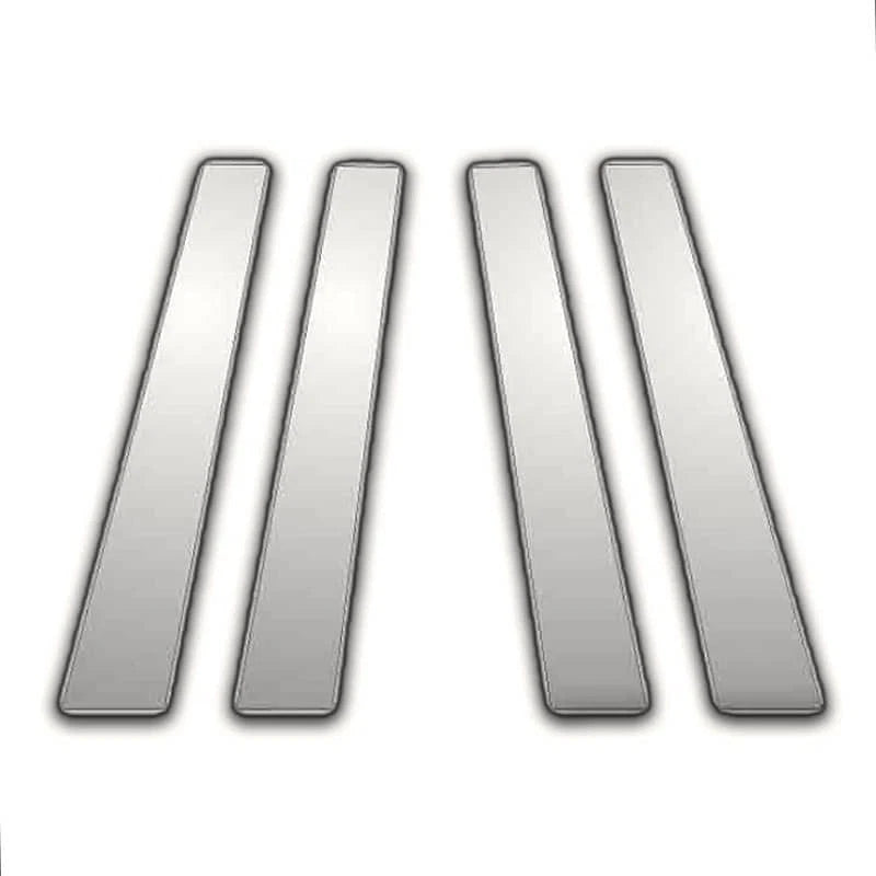 Chrome Pillar Post Covers 4Pc Replacement for Saturn Aura (2007–2009)