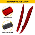 Tail Bumper Rear Light Reflector Case Pair for Tesla Model Y (2020–2022)