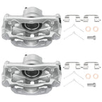 Front Left Right Brake Calipers with Bracket for 2012–2015 Honda Civic 1.8L