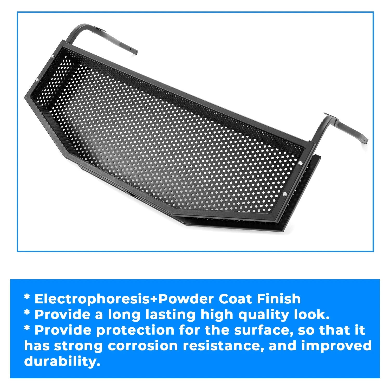 Front Clay Basket Storage Rack for Club Car Precedent Golf Cart (2004–Present)