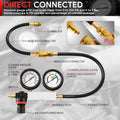 Leakdown Detector Engine Compression Tester Kit for TU-21 (100 Psi)