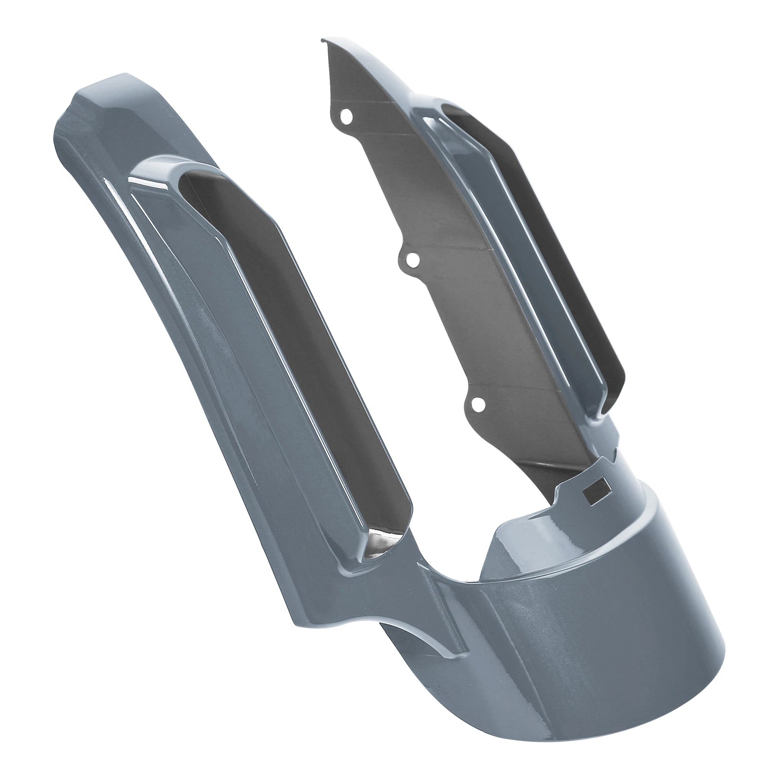 Rear Fender Filler Panel for Harley Touring Street Road Glide (2014–2022) Gunship Gray