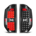 Full LED Tail Lights for Toyota Tundra (2014–2021) - Black Housing