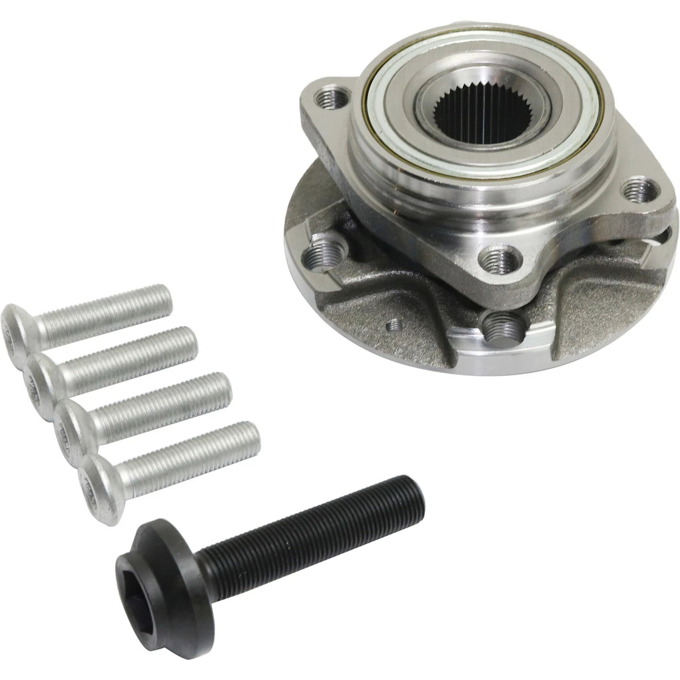 Set of 2 Wheel Hubs for Audi A4 Quattro (2002–2008) Front Left & Right