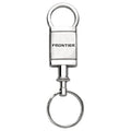 Satin-Chrome Valet Keychain - Officially Licensed for Nissan Frontier