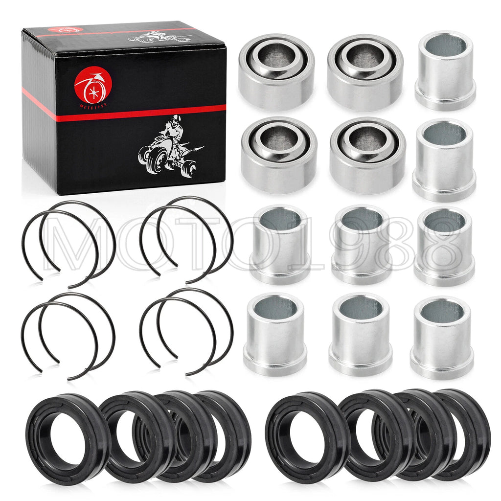 2X Front A-Arm Bushings Set for Honda Sportrax 300 TRX300EX (1993–2008)