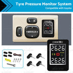 Tyre Pressure Monitoring System with Internal Sensors for Toyota Hilux