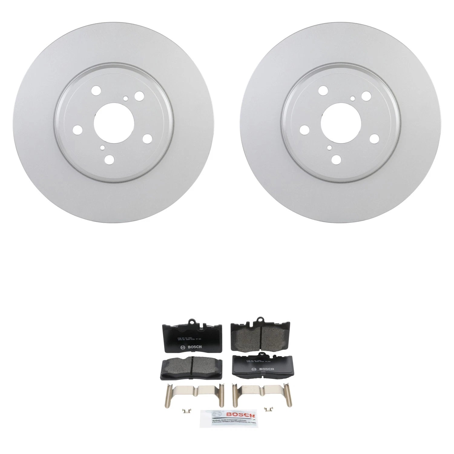 Set of 4 Bosch Quietcast Ceramic Disc Brake Pads for Lexus LS430 (2001–2006)