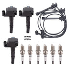 Ignition Coils & Spark Plug Wires Set for Toyota 4Runner 1996–2002