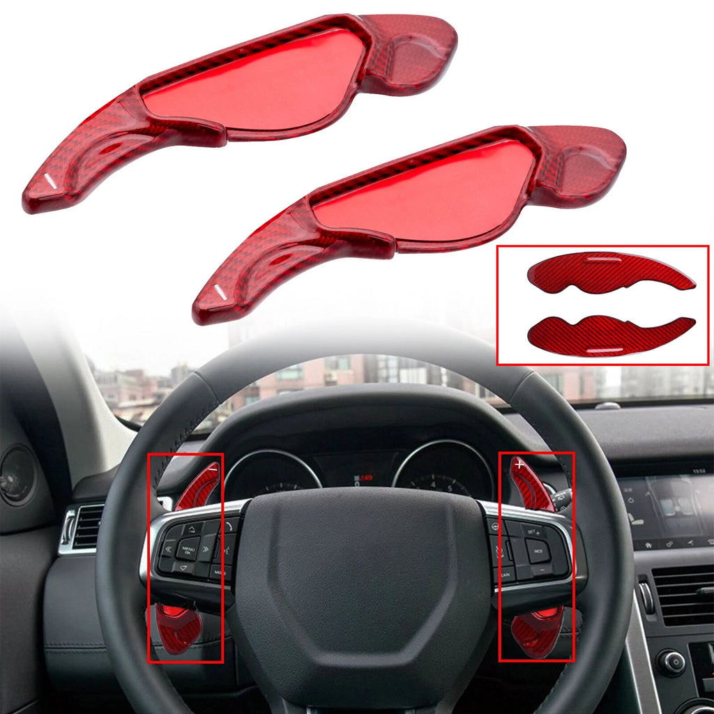 Real Carbon Steering Paddle Shifter Extension for Land Rover Jaguar (2010–2019)