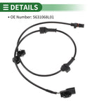 ABS Wheel Speed Sensor No. 5631068L01 for Suzuki Swift IV (2010–2021) Rear