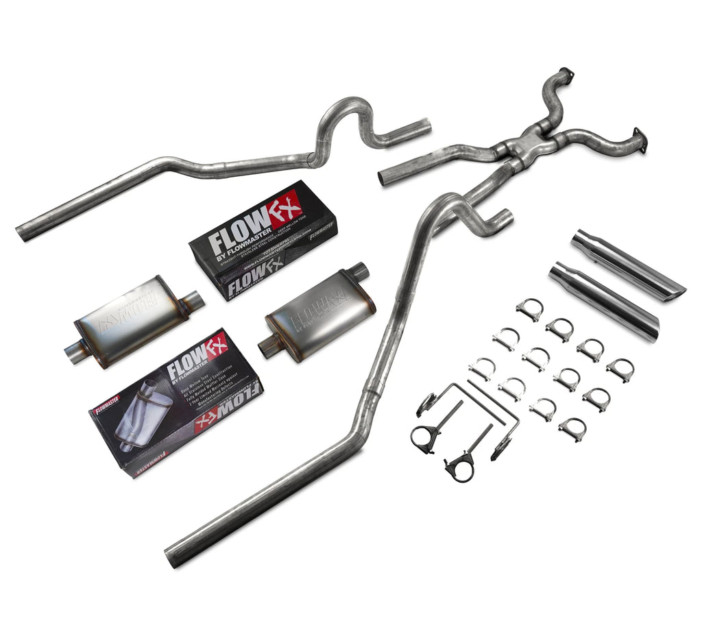 2.5" Dual Exhaust for Ford Crown Victoria P71 (2004–2011) Flowmaster FlowFX Tips